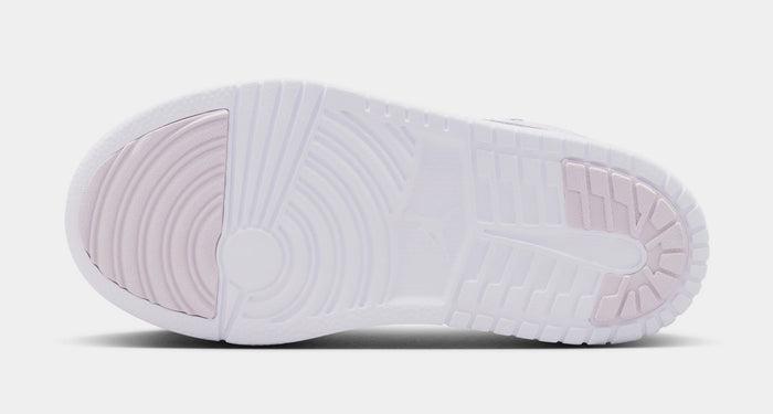 Air Jordan 1 Low Preschool Lifestyle Shoes (Barely Grape/White/Violet Mist)