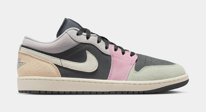 Air Jordan 1 Low SE Mens Lifestyle Shoes (Anthracite/Sail/Muslin/Iris Whisper)