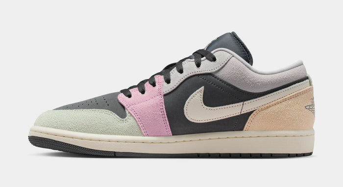 Air Jordan 1 Low SE Mens Lifestyle Shoes (Anthracite/Sail/Muslin/Iris Whisper)