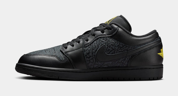Air Jordan 1 Low SE Mens Lifestyle Shoes (Black/Tour Yellow/Anthracite)
