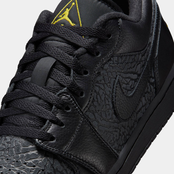 Air Jordan 1 Low SE Mens Lifestyle Shoes (Black/Tour Yellow/Anthracite)