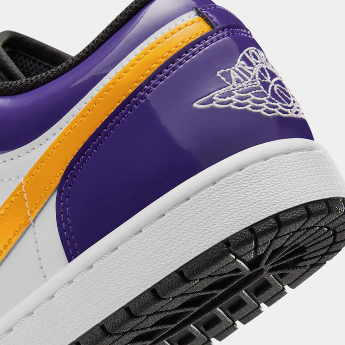 Air Jordan 1 Low SE Mens Lifestyle Shoes (Court Purple/White/Black/University Gold)