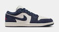 Air Jordan 1 Low SE Mens Lifestyle Shoes (OBsidian/Obsidian/University Gold)