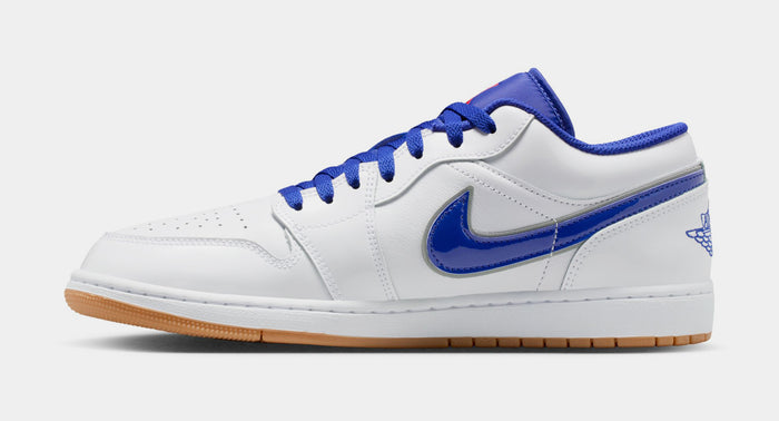 Air Jordan 1 Low SE Mens Lifestyle Shoes (White/University Red/Old Royal)