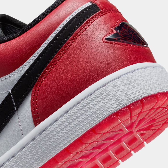 Air Jordan 1 Low SE Mens Lifestyle Shoes (White/Varsity Red/Black)