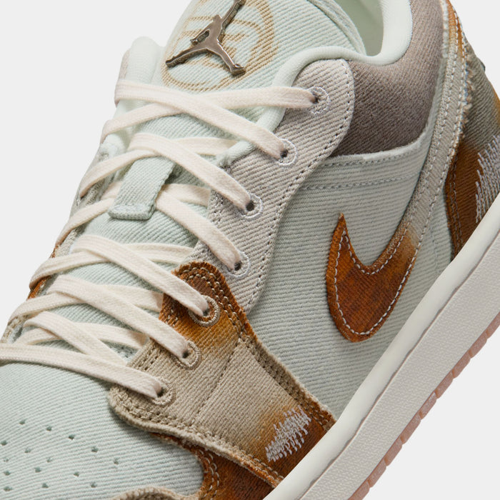 Air Jordan 1 Low SE Multi Color Mens Lifestyle Shoes (Multi Color/Mutli Color/Sail/Light Bone)