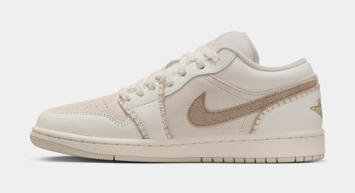 Air Jordan 1 Low SE Womens Lifestyle Shoes (Light Orewood Brown/Hemp/Sail)