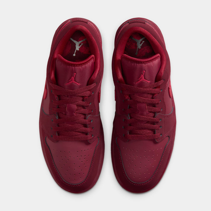 Air Jordan 1 Low SE Womens Lifestyle Shoes (Team Red/Sierra Red)