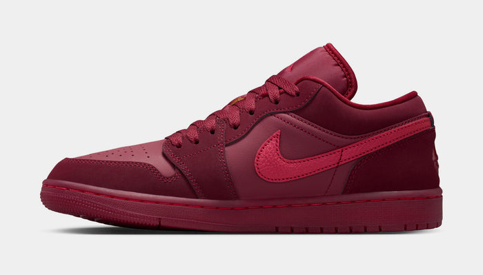 Air Jordan 1 Low SE Womens Lifestyle Shoes (Team Red/Sierra Red)