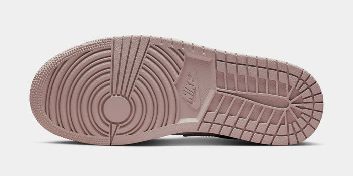 Air Jordan 1 Low Womens Lifestyle Shoes (Particle Rose/Neutral Grey/White)