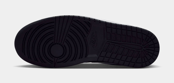 Air Jordan 1 Mid SE Oreo Mens Lifestyle Shoes (Black/Black/White)