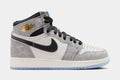 Air Jordan 1 Retro High OG Cool Grey Grade School Lifestyle Shoes (Cool Grey/Black/Game Royal)