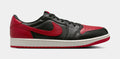 Air Jordan 1 Retro Low OG Banned Mens Lifestyle Shoes (Black/Black/Varsity Red/Summit White)