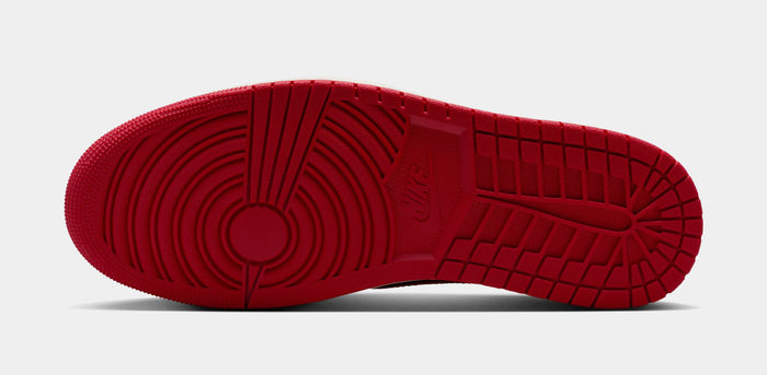 Air Jordan 1 Retro Low OG Banned Mens Lifestyle Shoes (Black/Black/Varsity Red/Summit White)