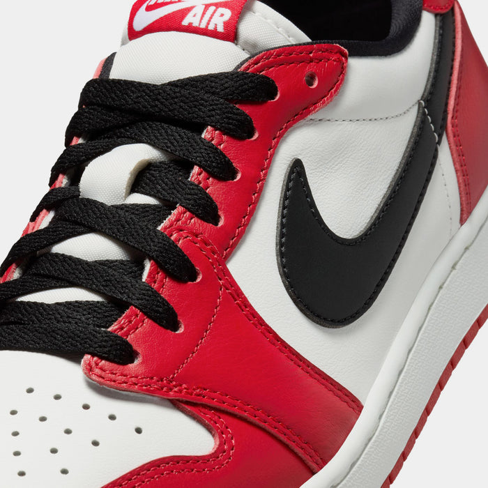 Air Jordan 1 Retro Low OG Chicago Mens Lifestyle Shoes (Varsity Red/Black/Summit White)