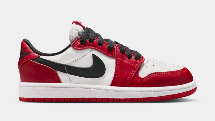 Air Jordan 1 Retro Low OG Chicago Preschool Lifestyle Shoes (Varsity Red/Black/Summit White)