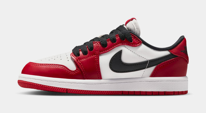 Air Jordan 1 Retro Low OG Chicago Preschool Lifestyle Shoes (Varsity Red/Black/Summit White)