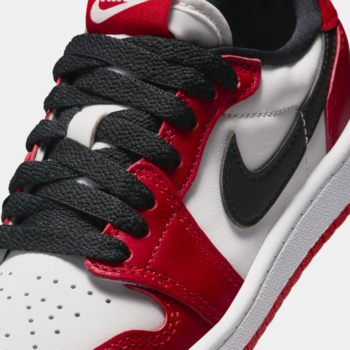 Air Jordan 1 Retro Low OG Chicago Preschool Lifestyle Shoes (Varsity Red/Black/Summit White)