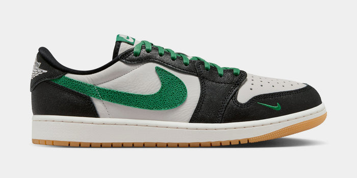 Air Jordan 1 Retro Low OG Phantom And Pine Green Mens Lifestyle Shoes (Phantom/Pine Green/Black)