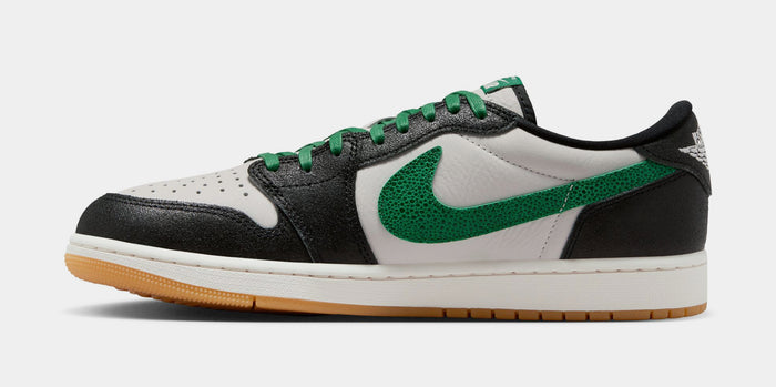 Air Jordan 1 Retro Low OG Phantom And Pine Green Mens Lifestyle Shoes (Phantom/Pine Green/Black)
