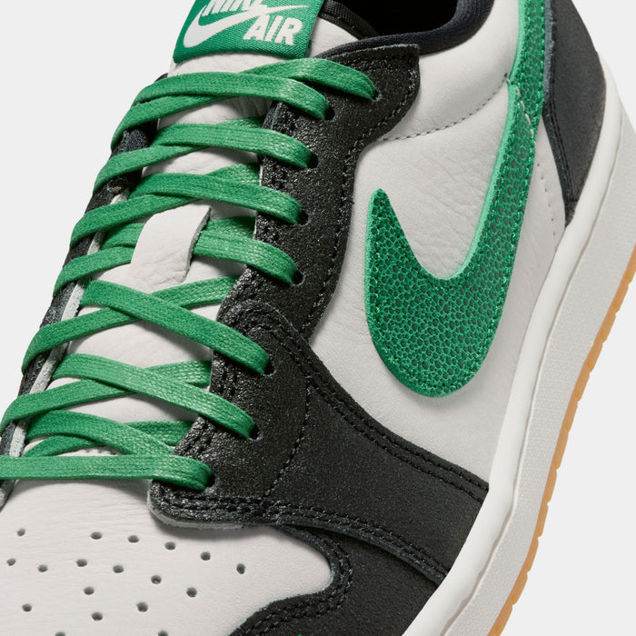 Air Jordan 1 Retro Low OG Phantom And Pine Green Mens Lifestyle Shoes (Phantom/Pine Green/Black)