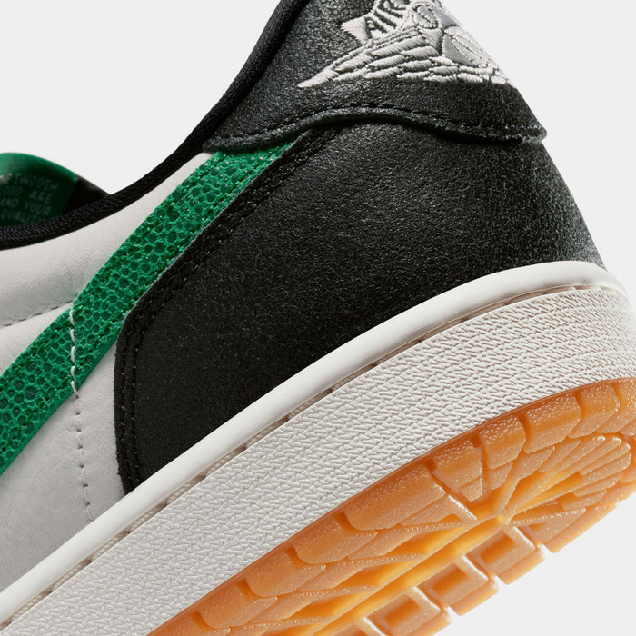 Air Jordan 1 Retro Low OG Phantom And Pine Green Mens Lifestyle Shoes (Phantom/Pine Green/Black)