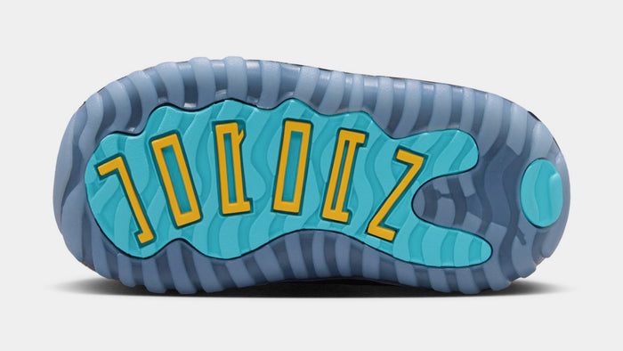 Air Jordan 11 Retro Gamma Infant Toddler Lifestyle Shoes (Black/Gamma Blue/Black Varsity/Maize) Limit One Per Customer
