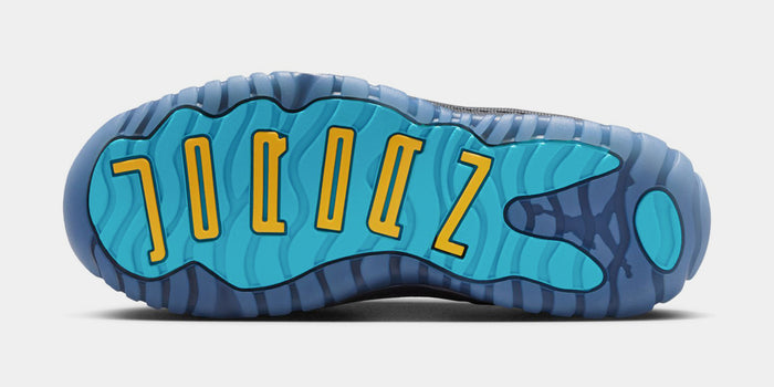 Air Jordan 11 Retro Gamma Preschool Lifestyle Shoes (Black/Gamma Blue/Varsity Maize) Limit One Per Customer