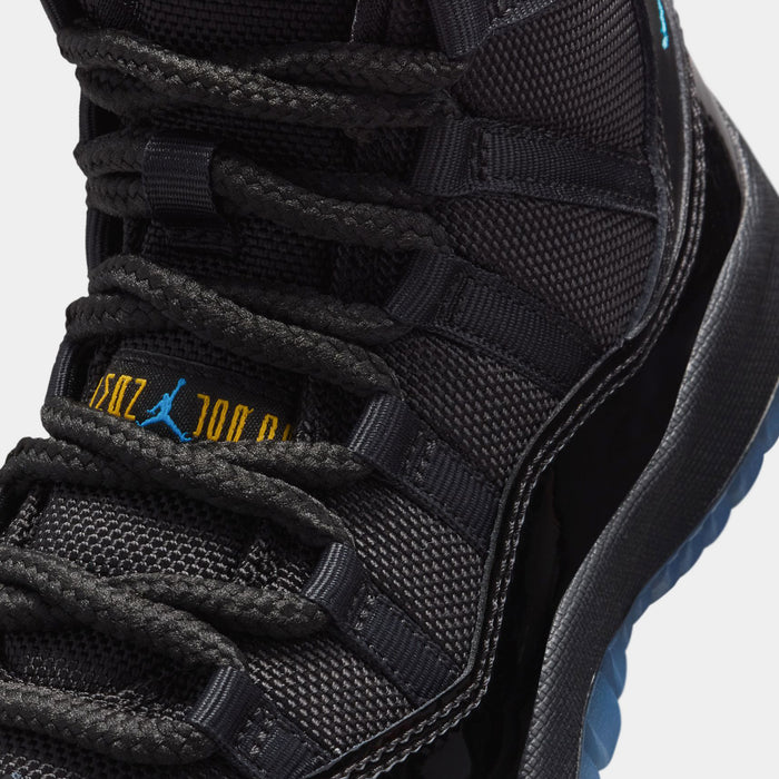 Air Jordan 11 Retro Gamma Preschool Lifestyle Shoes (Black/Gamma Blue/Varsity Maize) Limit One Per Customer