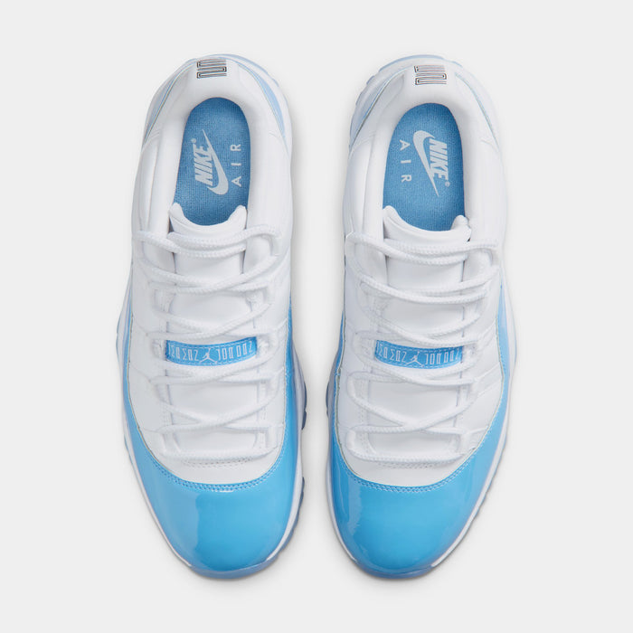 Air Jordan 11 Retro Low University Blue Mens Lifestyle Shoes (White/University Blue/Black)
