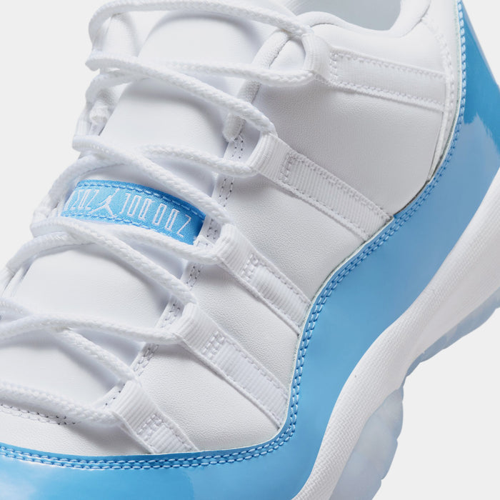 Air Jordan 11 Retro Low University Blue Mens Lifestyle Shoes (White/University Blue/Black)