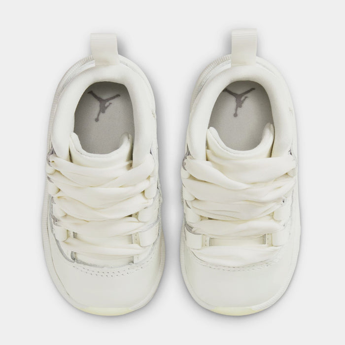 Air Jordan 11 Retro Pearl Infant Toddler Lifestyle Shoes (Sail/Pearl Grey/White/Metallic Silver)