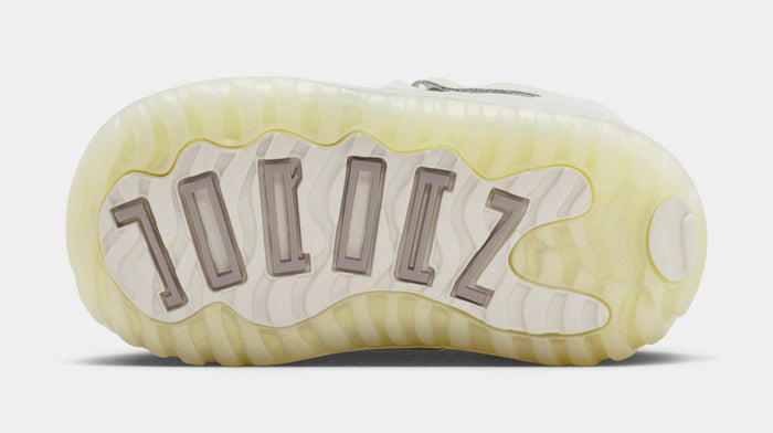 Air Jordan 11 Retro Pearl Infant Toddler Lifestyle Shoes (Sail/Pearl Grey/White/Metallic Silver)