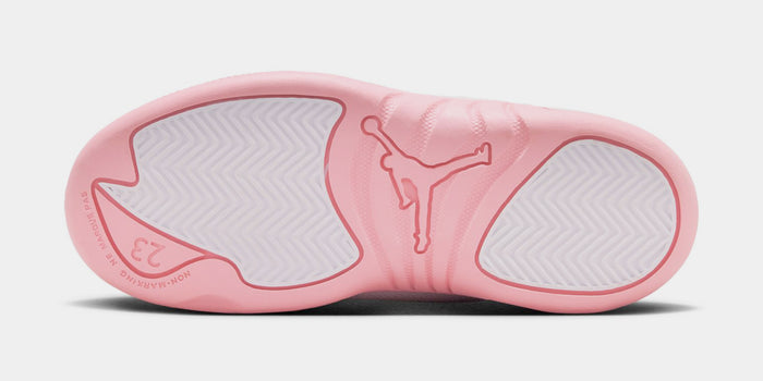 Air Jordan 12 Retro Pearl Pink Preschool Lifestyle Shoes (Pearl Pink/Medium Soft Pink)