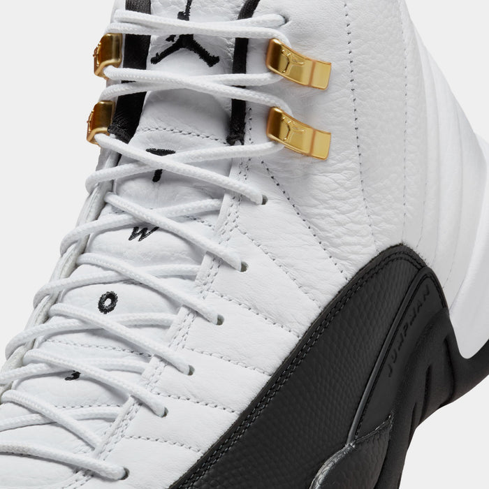 Air Jordan 12 Retro Taxi Mens Lifestyle Shoes (White/Black/Taxi)