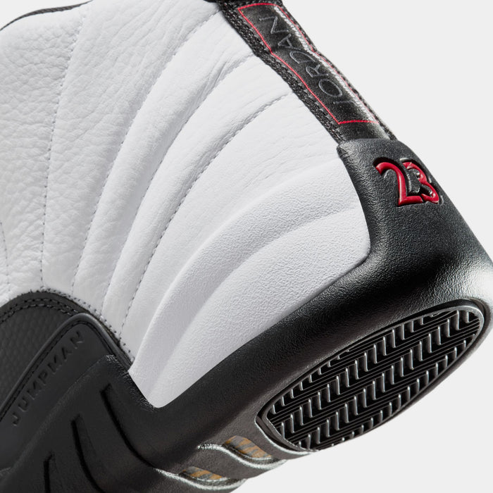 Air Jordan 12 Retro Taxi Mens Lifestyle Shoes (White/Black/Taxi)