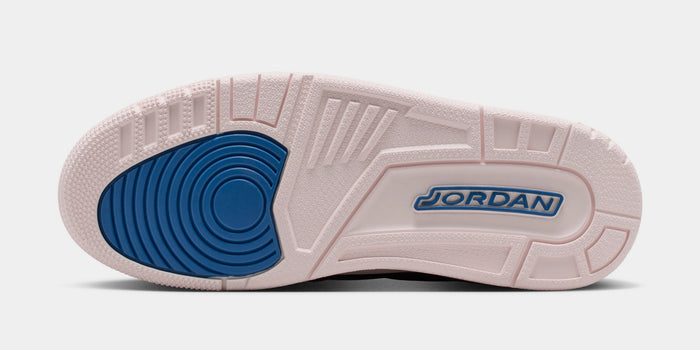 Air Jordan 3 Retro Sport Renaissance Womens Lifestyle Shoes (Obsidian/Chalk/Track Red)