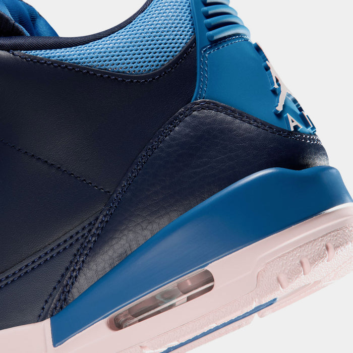 Air Jordan 3 Retro Sport Renaissance Womens Lifestyle Shoes (Obsidian/Chalk/Track Red)