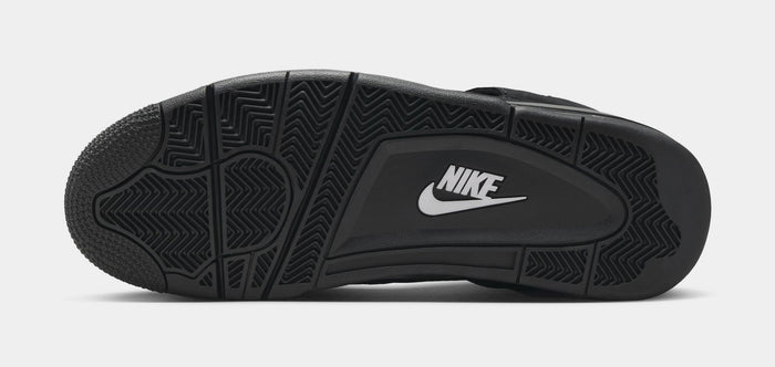 Air Jordan 4 Retro Black Cat Mens Lifestyle Shoes (Black/Black/Light Graphite) Limit One Per Customer