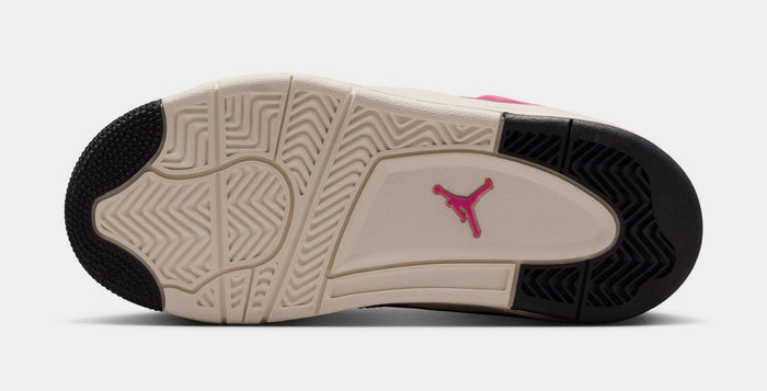 Air Jordan 4 Retro She's A Star Preschool Lifestyle Shoes (Sweet Beet/Off Noir/Chalk/Desert Pink)