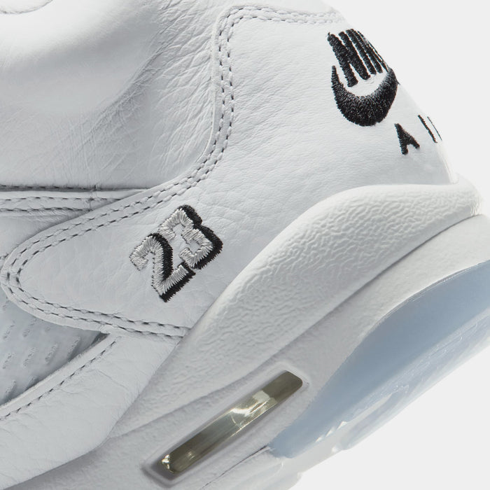 Air Jordan 5 Retro OG White Metallic Grade School Lifestyle Shoes (White/Black/Metallic Silver) Free Shipping