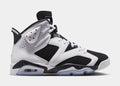 Air Jordan 6 Retro Black And White Mens Lifestyle Shoes (White/Black)