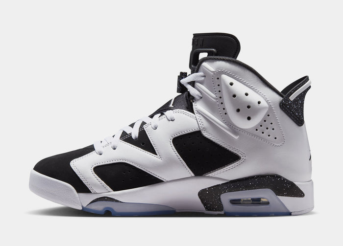 Air Jordan 6 Retro Black And White Mens Lifestyle Shoes (White/Black)