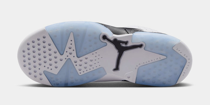 Air Jordan 6 Retro Black And White Preschool Lifestyle Shoes (White/Black) Free Shipping