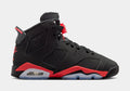 Air Jordan 6 Retro Infrared Salesman Grade School Lifestyle Shoes (Black/Light Crimson)