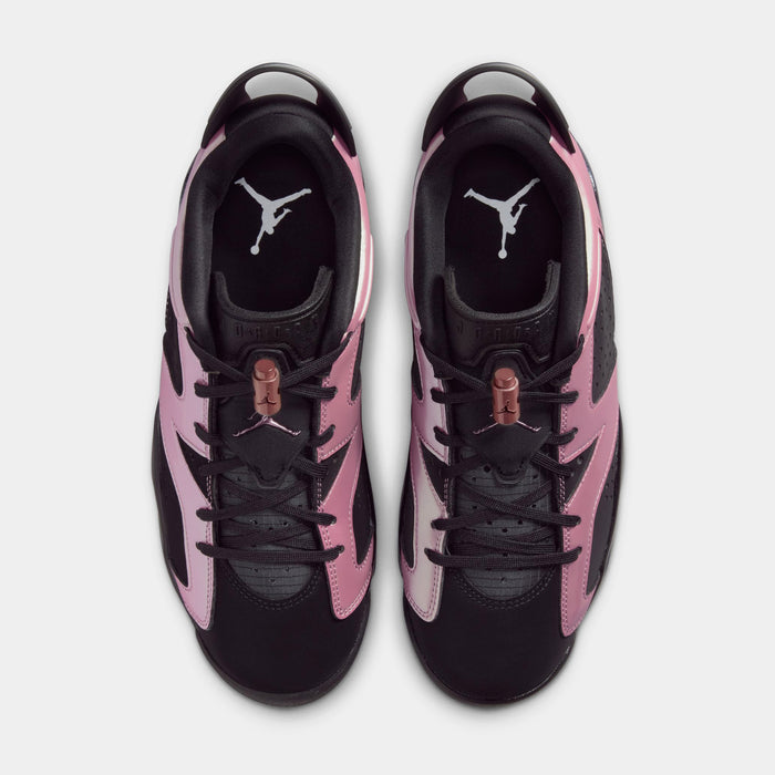 Air Jordan 6 Retro Low Metamorphosis Womens Lifestyle Shoes (Black/Black/Desert Berry)