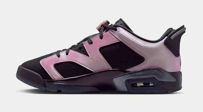 Air Jordan 6 Retro Low Metamorphosis Womens Lifestyle Shoes (Black/Black/Desert Berry)