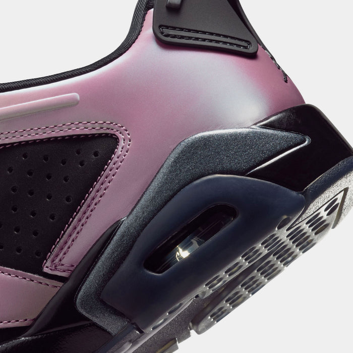 Air Jordan 6 Retro Low Metamorphosis Womens Lifestyle Shoes (Black/Black/Desert Berry)