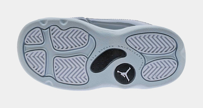 Air Jordan 6 Rings Infant Toddler Lifestyle Shoe (Grey/White)