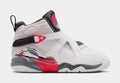 Air Jordan 8 Retro White And True Red Preschool Lifestyle Shoes (White/True Red/Black)